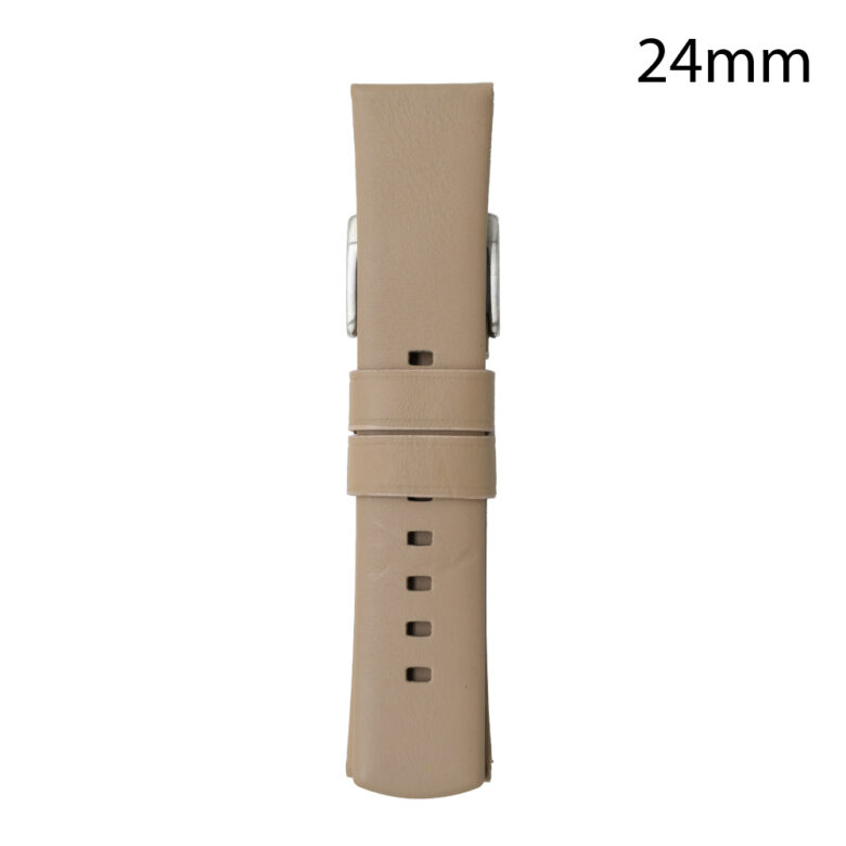 RJ70200 CORREA PIEL BEIGE GERONA 24MM