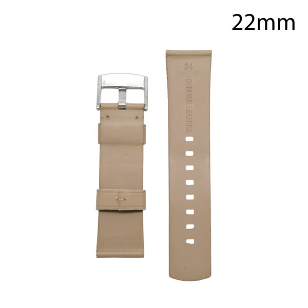 CORREA PIEL BEIGE GERONA 22MM