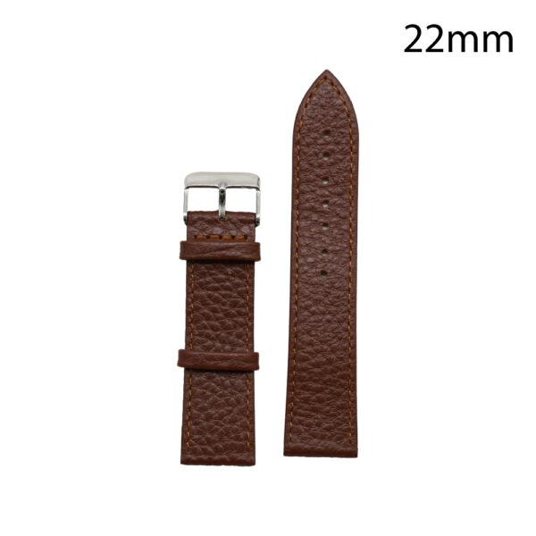 CORREA PIEL MARRON CLARO HUESCA 22 MM