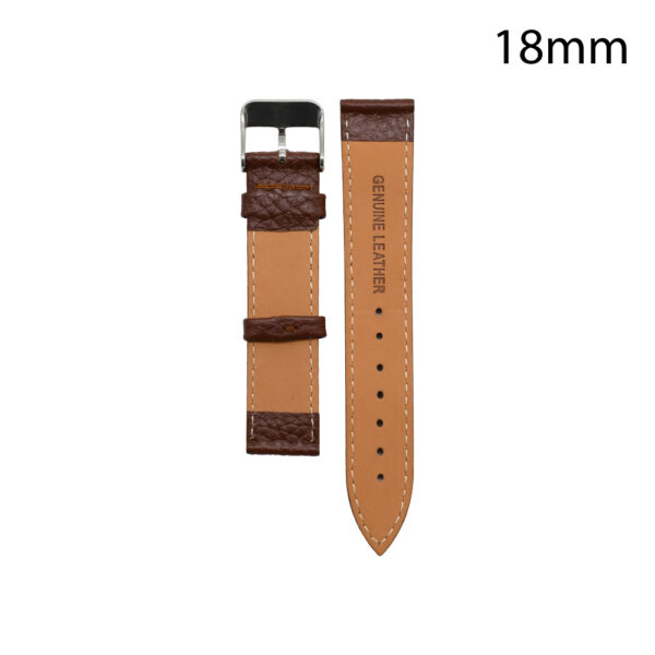 CORREA PIEL MARRON CLARO HUESCA 18 MM
