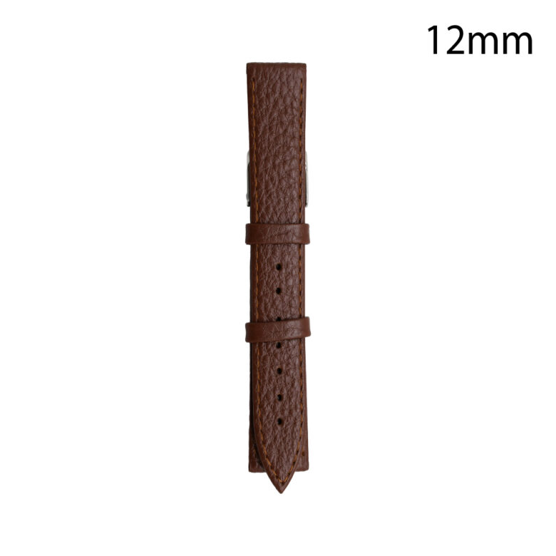RJ70227 CORREA PIEL MARRON CLARO HUESCA 12 MM