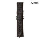 RJ70229 CORREA PIEL MARRON OSCURO HUESCA 22 MM