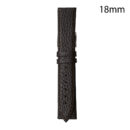 RJ70231 CORREA PIEL MARRON OSCURO HUESCA 18 MM