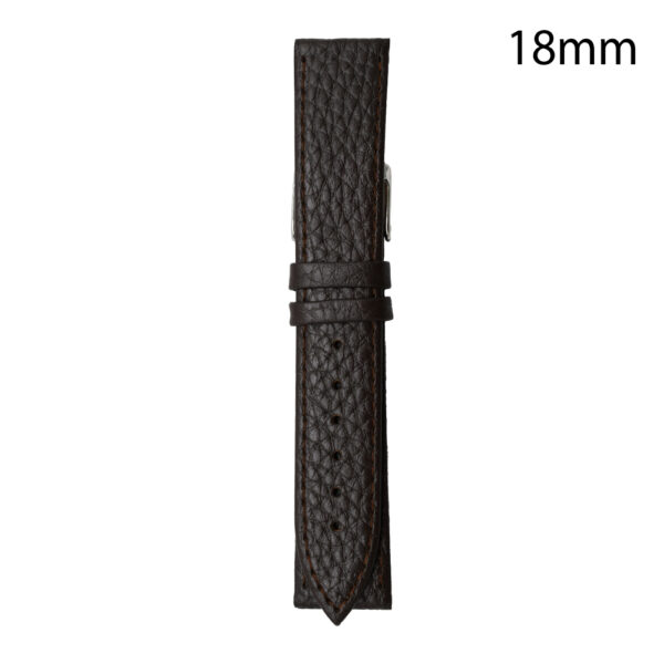 CORREA PIEL MARRON OSCURO HUESCA 18 MM - Imagen 2