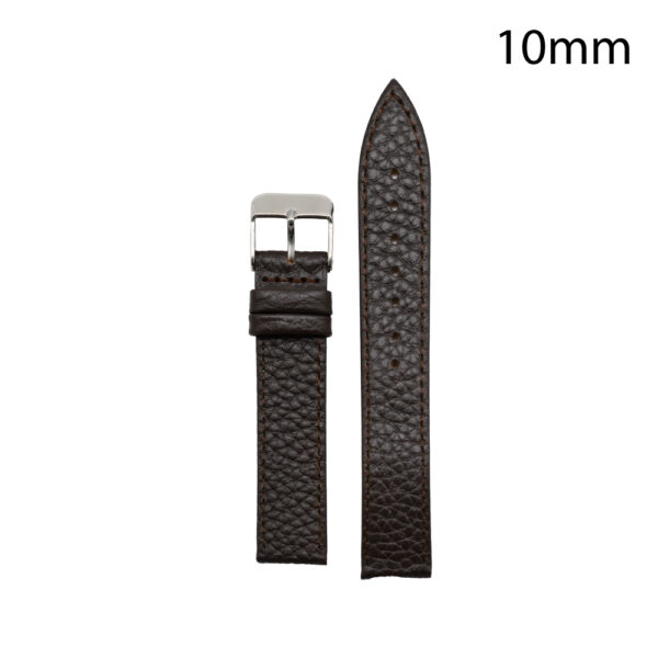 CORREA PIEL MARRON OSCURO HUESCA 10 MM