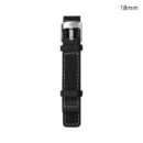 RJ70133__ CORREA NEOPRENO NEGRA COST.BLANCA VALENCIA 18 MM