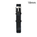 RJ70137 CORREA NEOPRENO NEGRA COST.AZUL VALENCIA 18 MM