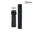 RJ70138_ CORREA NEOPRENO NEGRA COST.AZUL VALENCIA 20 MM