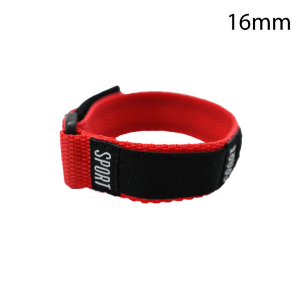 CORREA NYLON ITALIA ROJA 16MM