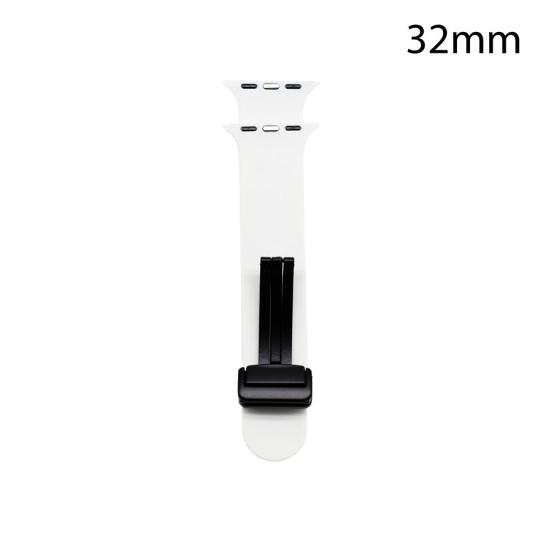 RJ70153 CORREA SMART SILICONA BLANCA LUISIANA 32MM