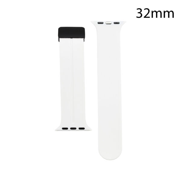 CORREA SMART SILICONA BLANCA LUISIANA 32MM