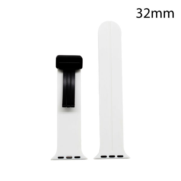 CORREA SMART SILICONA BLANCA LUISIANA 32MM - Imagen 3