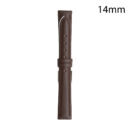 RJ70163 CORREA PIEL MARRON OSCURO ALMERIA 14MM