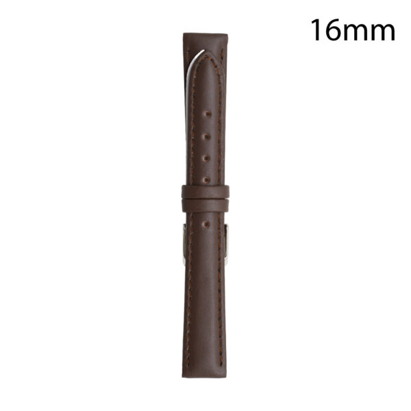 CORREA PIEL MARRON OSCURO ALMERIA 16MM - Imagen 2
