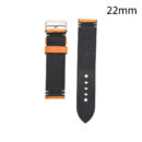 RJ70179__ CORREA PIEL NARANJA BURGOS 22MM