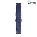 RJ70181 CORREA PIEL AZUL BURGOS 22MM