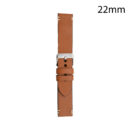 RJ70183 CORREA PIEL MARRON CLARO BURGOS 22MM
