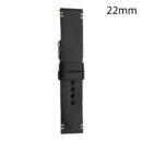 RJ70184 CORREA PIEL NEGRA BURGOS 22MM