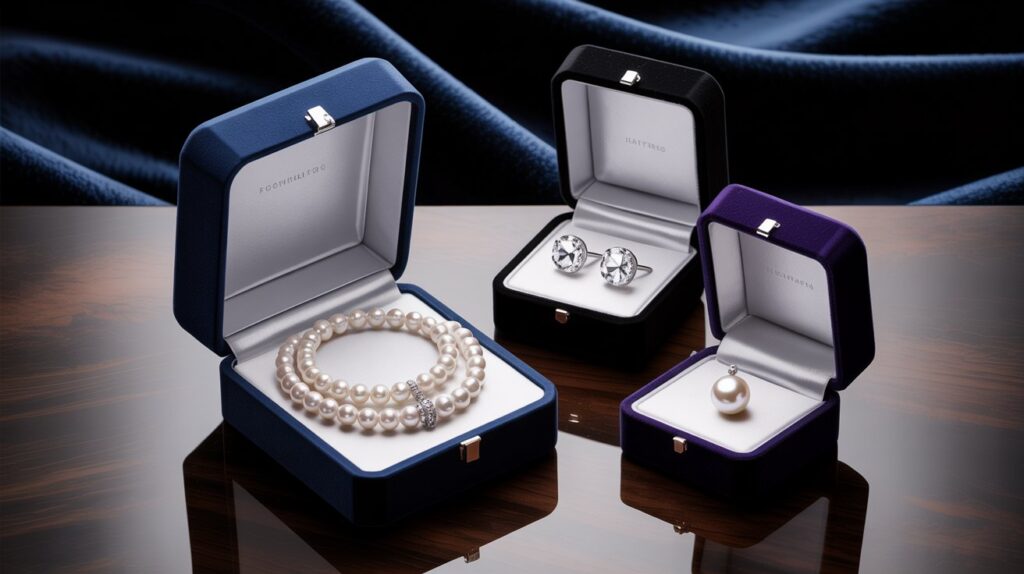 Cajas y estuches de terciopelo de lujo para crear una experiencia de exhibición y unboxing premium en joyerías