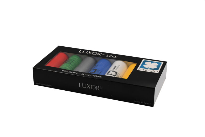 AJ30304 -1 CAJA PASTA DE PULIDO 7 COLORES LUXOR 30X80MM REF XLUXBOX